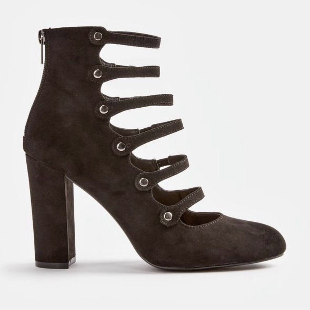 Block Cage Heel